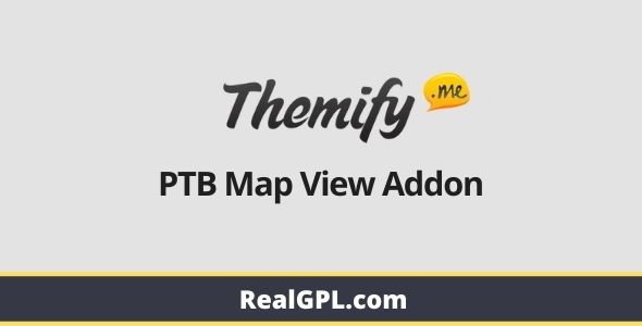 Themify Post Type Builder Map View Addon gpl