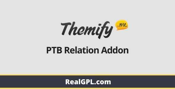 Themify Post Type Builder Relation Addon gpl