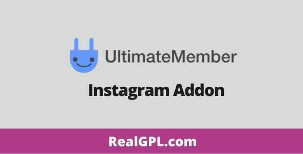Ultimate Member Instagram addon gpl