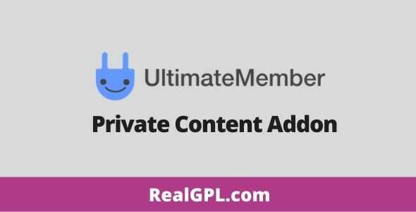 Ultimate Member Private Content Addon GPL