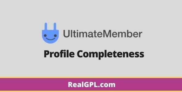 Ultimate Member Profile Completeness gpl