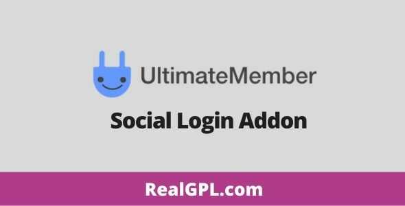 Ultimate Member Social Login Addon GPL