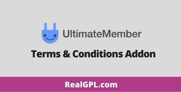 Ultimate Member Terms & Conditions Addon GPL