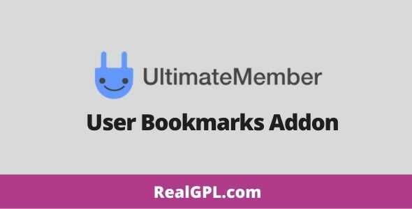 Ultimate Member User Bookmarks Addon GPL