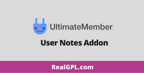 Ultimate Member User Notes Addon GPL