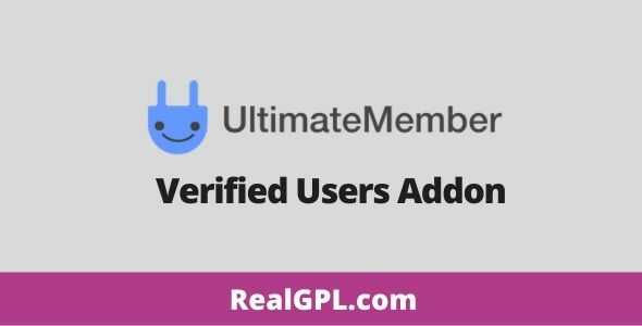 Ultimate Member Verified Users Addon GPL