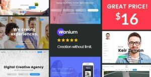 Wanium Theme GPL