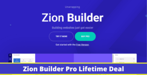 Zion Builder Pro Lifetime Deal