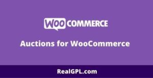 Auctions for WooCommerce gpl