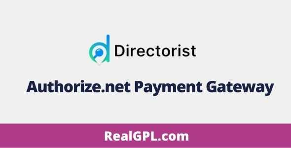 Directorist Authorize.net Payment Gateway GPL