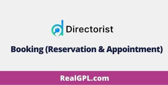 Directorist Booking (Reservation & Appointment) GPL