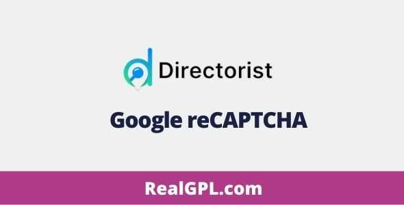 Directorist Google reCAPTCHA Addon gpl