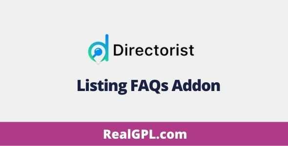 Directorist Listing FAQs addon gpl