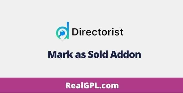 Directorist Mark as Sold gpl