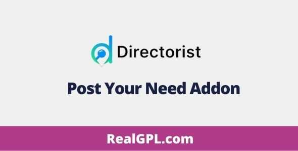 Directorist Post Your Need GPL