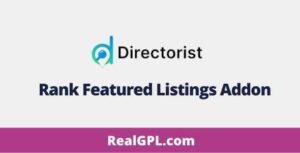 Directorist Rank Featured Listings gpl
