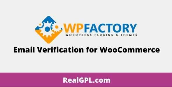 Email Verification for WooCommerce gpl