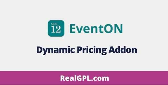 EventON Dynamic Pricing Addon GPL