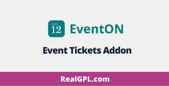 EventOn Event Tickets Addon GPL