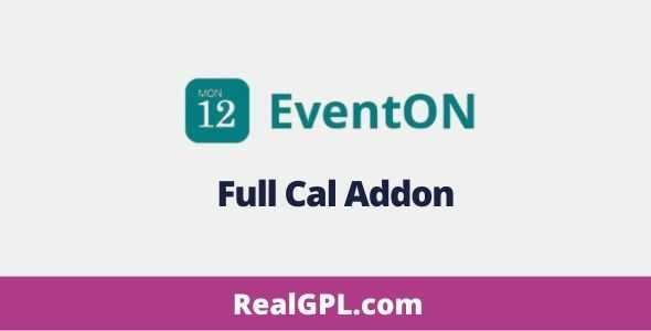 EventOn Full Cal Addon GPL