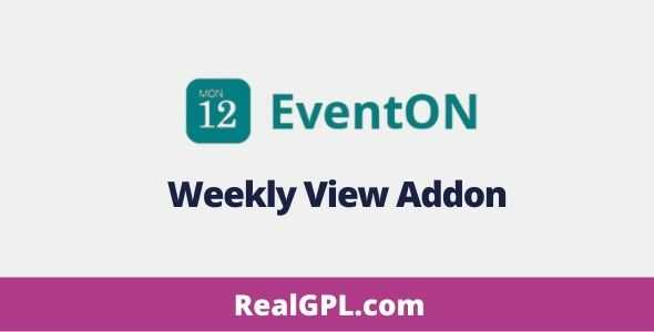 EventOn Weekly View Addon GPL