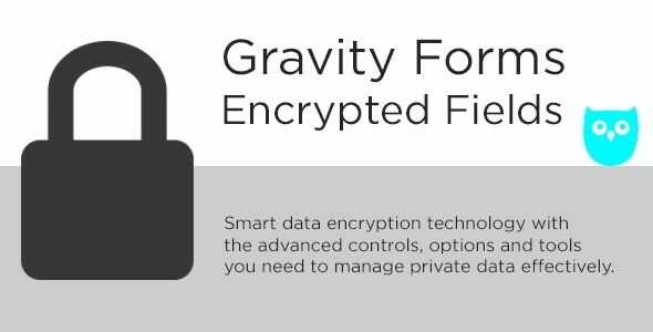 Gravity Forms Encrypted Fields Addon GPL