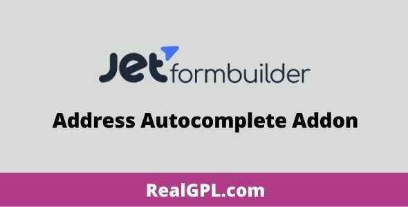 JetFormBuilder Pro Address Autocomplete Addon GPL