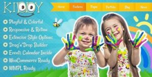 Kiddy Children WordPress theme gpl