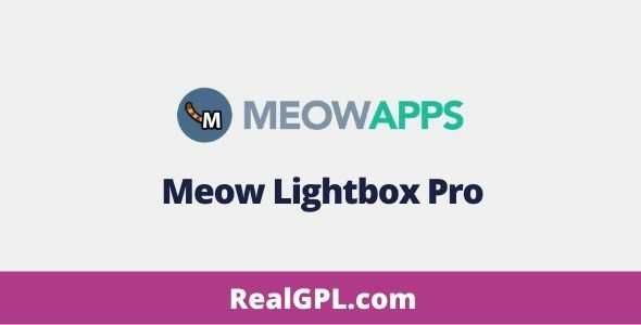 Meow Lightbox Pro GPL