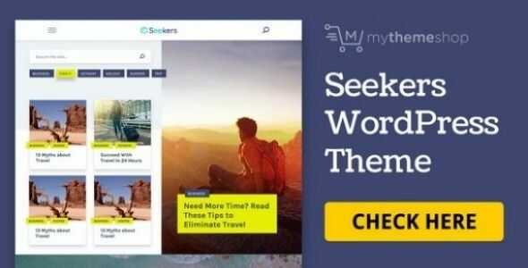 MyThemesShop Seekers Theme GPL