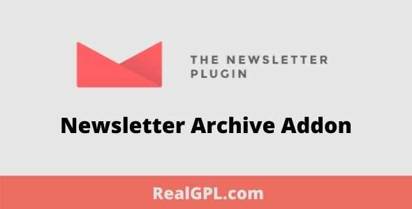 Newsletter Archive Addon GPL