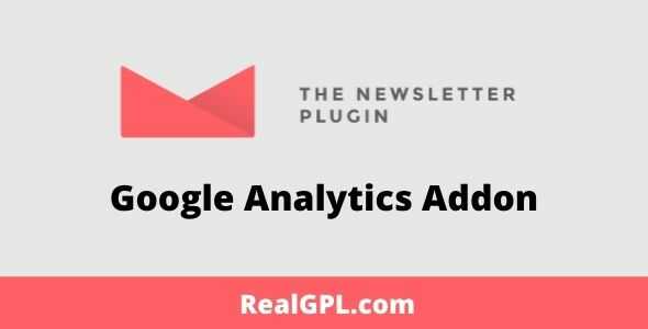 Newsletter Google Analytics Addon GPL