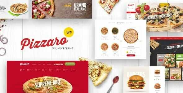 Pizzaro Fast Food & Restaurant WooCommerce Theme gpl
