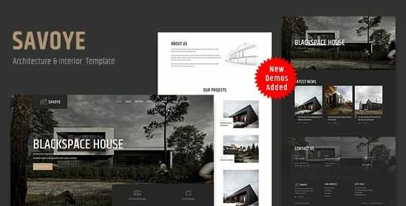 Savoye Architecture & Interior WordPress Theme gpl
