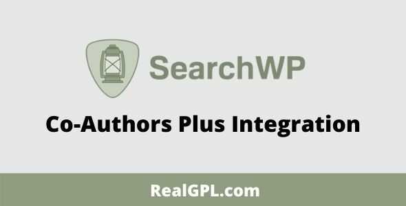 SearchWP Co-Authors Plus Integration GPL