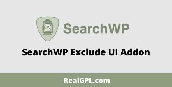 SearchWP Exclude UI Addon gpl