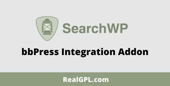 SearchWP bbPress Integration addon GPL
