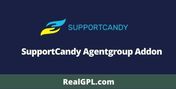 SupportCandy Agentgroup Addon GPL