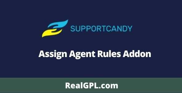 SupportCandy Assign Agent Rules addon gpl