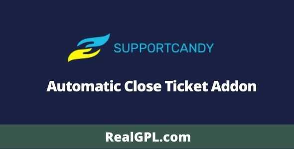 SupportCandy Automatic Close Ticket Addon gpl
