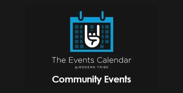 The Events Calendar Community Events gpl