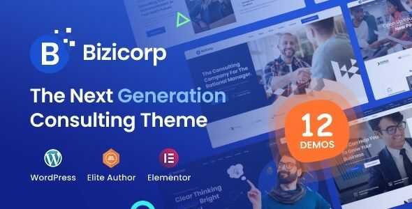 BiziCorp Business Consulting WordPress Theme gpl