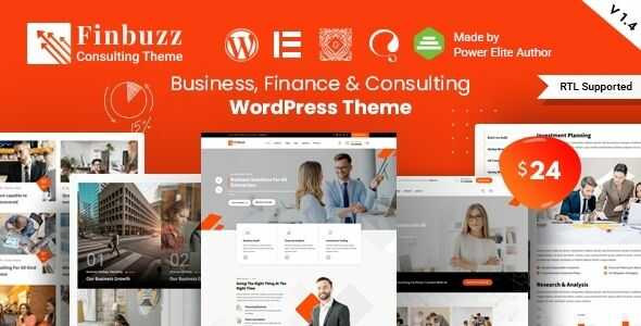Finbuzz - Corporate Business WordPress Theme gpl