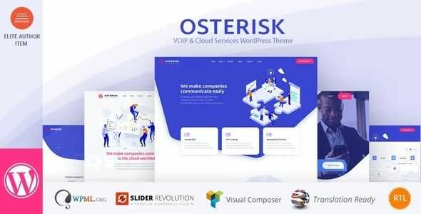 Osterisk VOIP & Cloud Services WordPress Theme gpl