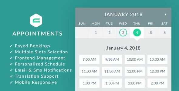 gAppointments gpl - Appointment booking addon for Gravity Forms