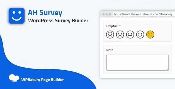 AH Survey GPL – Survey Builder With Multiple Questions Types