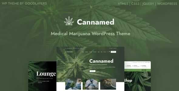 Cannamed theme gpl - Cannabis & Marijuana WordPress