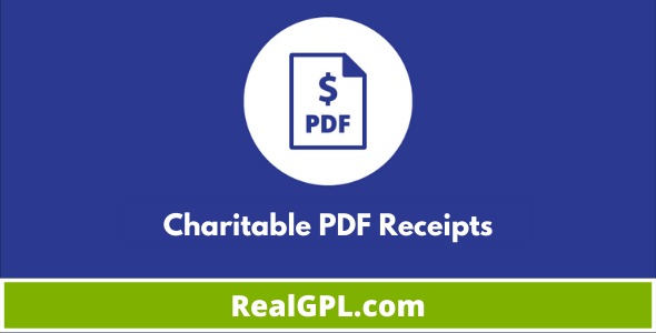 Charitable PDF Receipts