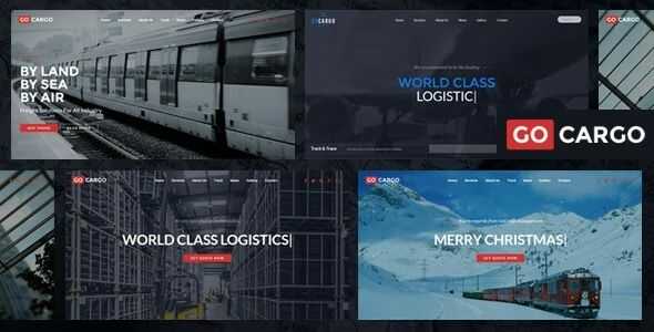 GoCargo Transportation WordPress Theme