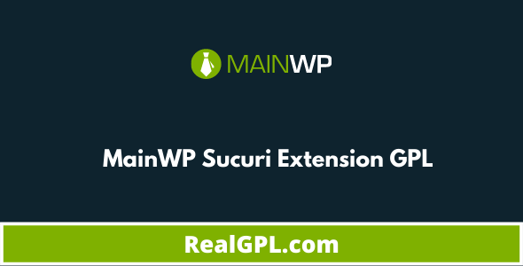 MainWP Sucuri Extension GPL